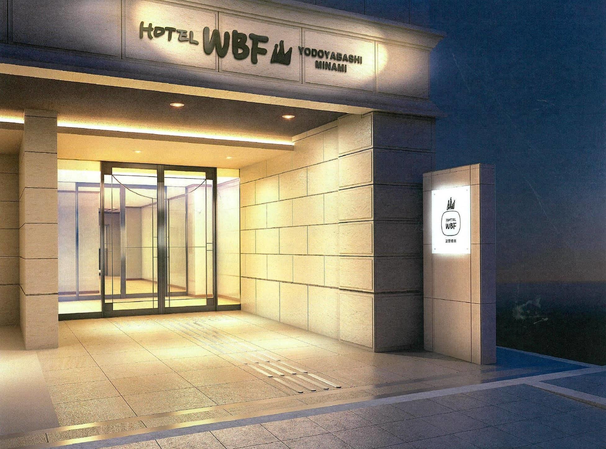 Hotel Wbf Yodoyabashi Minami Osaca Exterior foto