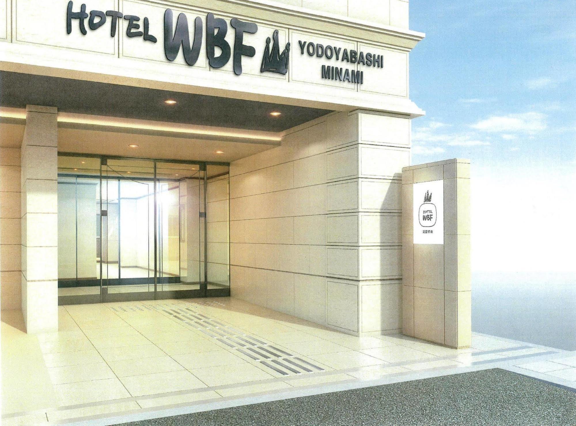 Hotel Wbf Yodoyabashi Minami Osaca Exterior foto